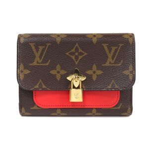 Louis Vuitton Portefeuille Flower Compact Monogram Bifold Wallet